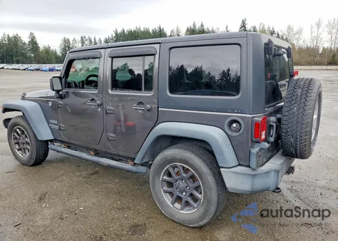 2017 Jeep Wrangler Unlimited Sport from USA, damaged, VIN 1C4BJWDG3HL690255